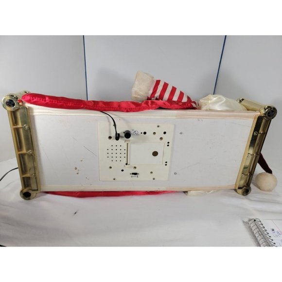 Vintage Snoring Santa Clause Sleeping in Bed Sounds Snores 14” - Picture 7 of 9